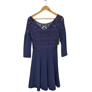 NWT LILLY PULITZER Remmy Dress in True Navy Size M